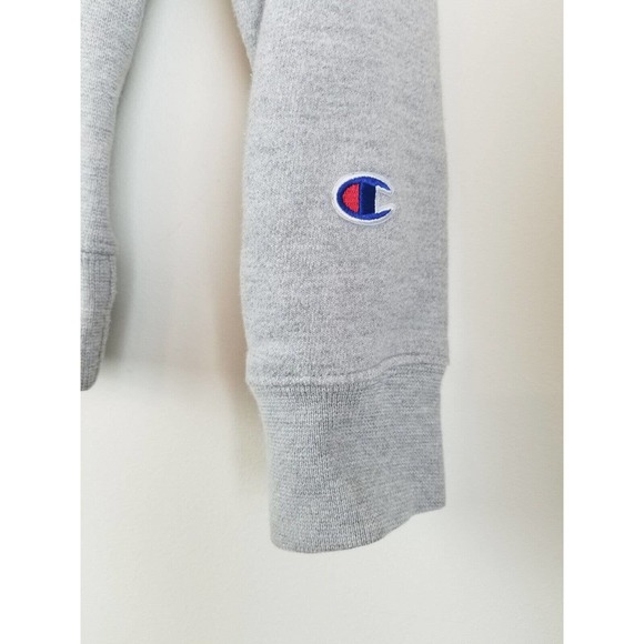 Vintage‎ Champion Reverse Weave Sweatshirt Women Small Gray Pullover Logo Crew - Picture 3 of 8